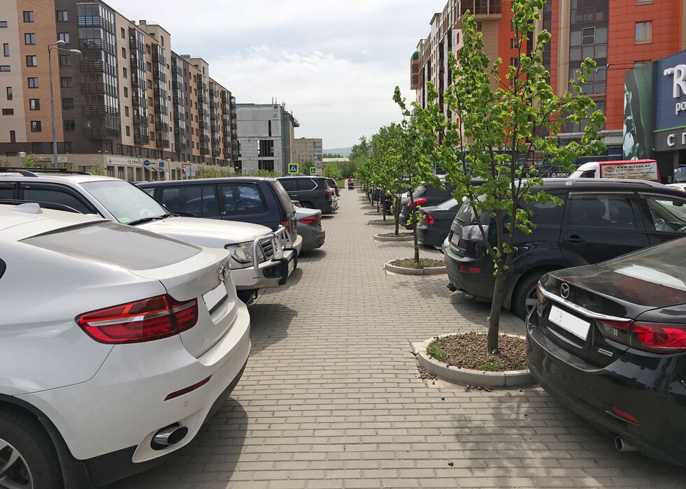 Количество парковок в Томске уменьшится
