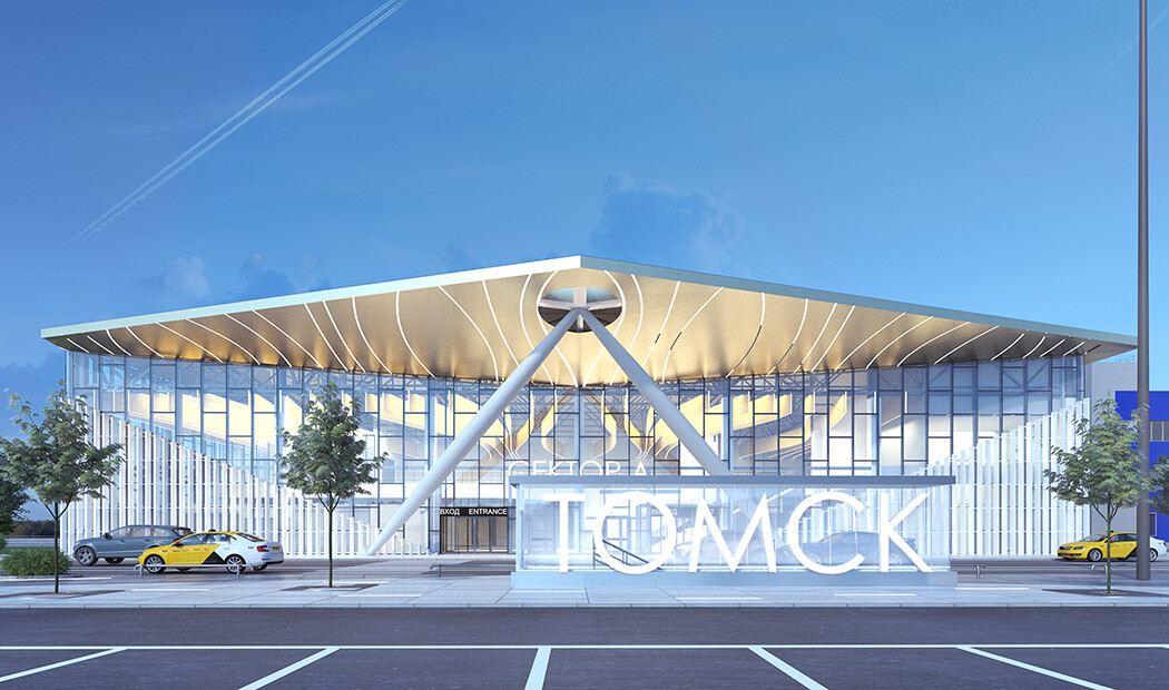 Каким будет новый терминал томского аэропорта? СИБДОМ